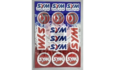 Αυτοκόλλητο Καρτέλα SYM