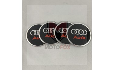 Αυτοκόλλητο καπάκι αλουμινίου για ζάντες Audi