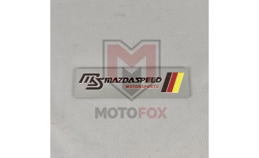 Αυτοκόλλητο αλουμινίου MazdaSpeed