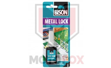 Κόλλα σπειρωμάτων για μπουλόνια,παξιμάδια και βίδες Bison metal Lock