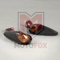 Φλας "Δάκρυα" αυτοκόλλητα μαύρα