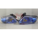Σετ μπροστά φλας Yamaha Crypton 105 μπλε