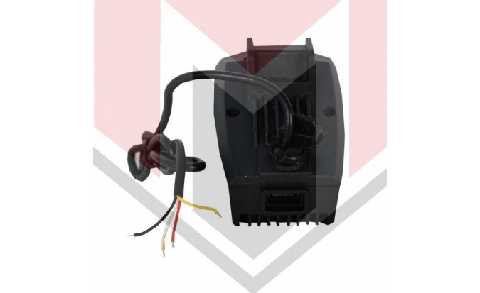 Αδιάβροχος προβολέας μοτοσυκλέτας 20W 12V LED COB με USB 1 τεμ. A06-X