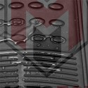 Σετ Πατάκια 4τμχ Λάστιχο ΟΕΜ