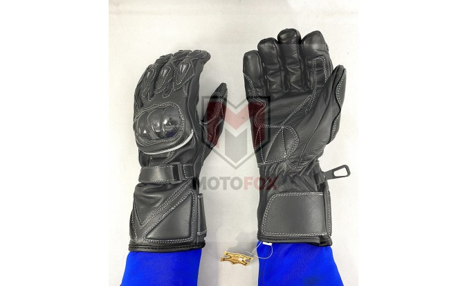 Γάντια Moto Δερμάτινα με Προστασία