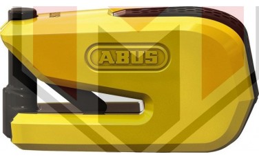 Κλειδαριά Δίσκου ABUS 8078A Detectp Smart-X με συναγερμό Κίτρινη