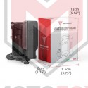 Βάση Μεταλλική Ποτηροθήκη Μηχανής Ρυθμιζόμενου Μεγέθους MOTOWOLF Adjustable Cup Holder MDL 3518