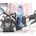 Βάση Μεταλλική Καθρέπτη Ποτηροθήκη Μηχανής Ρυθμιζόμενου Μεγέθους MOTOWOLF Adjustable Cup Holder MDL 3518