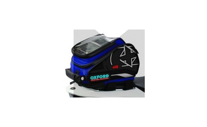 Τσάντα Ρεζερβουάρ(tank bag) Oxford X4,χωρητικότητας 4Lt Μπλε (OL277)