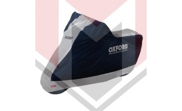 Κουκούλα Moto Oxford Umbratex CV1, μαύρη/ασημί XL 100% αδιάβροχη CV108