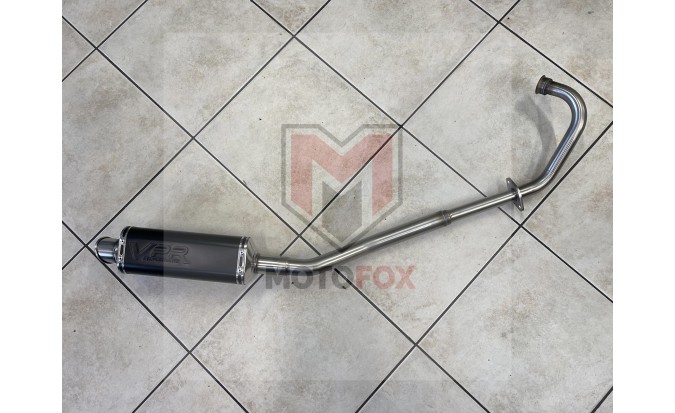 Εξάτμιση VPR CRYPTON X-135 TRIOVAL BLACK OPEN
