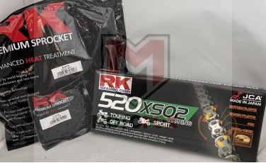 Σετ Αλυσιδογράναζα Z 750 ZR750 2004-2013 RK 520XSO / 14-43 RK JAPAN 2