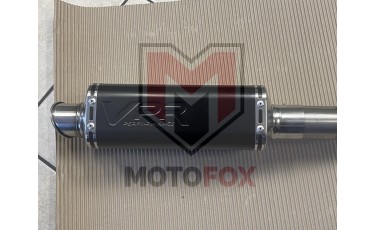 Εξάτμιση VPR SYM VF 185 TRIOVAL WES GP BLACK + LAMDA SENSOR EURO 5 2