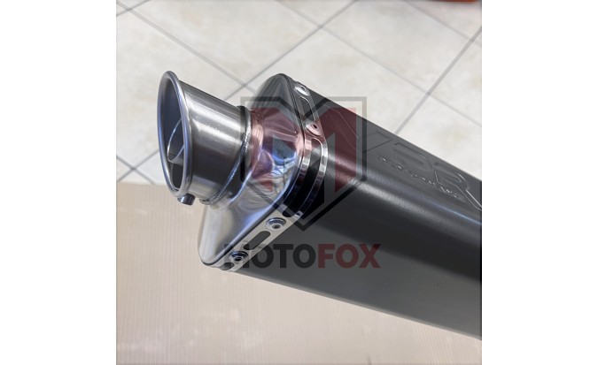 Εξάτμιση VPR SYM VF 185 TRIOVAL WES GP BLACK + LAMDA SENSOR EURO 5