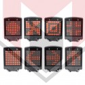 Πίσω Φανάρι LED Με Φλας Με ΑΣΥΡΜΑΤΟ ΧΕΙΡΙΣΤΗΡΙΟ ΠΟΔΗΛΑΤΟΥ