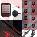 Πίσω Φανάρι LED Με Φλας Με ΑΣΥΡΜΑΤΟ ΧΕΙΡΙΣΤΗΡΙΟ ΠΟΔΗΛΑΤΟΥ