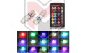 Ψείρες LED RGB με τηλεκοντρόλ για επιλογή χρωμάτων