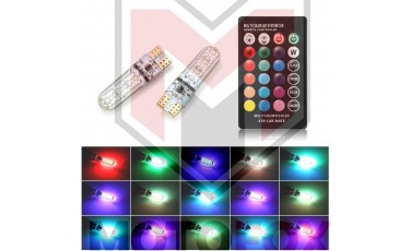 Ψείρες LED RGB με τηλεκοντρόλ για επιλογή χρωμάτων 2