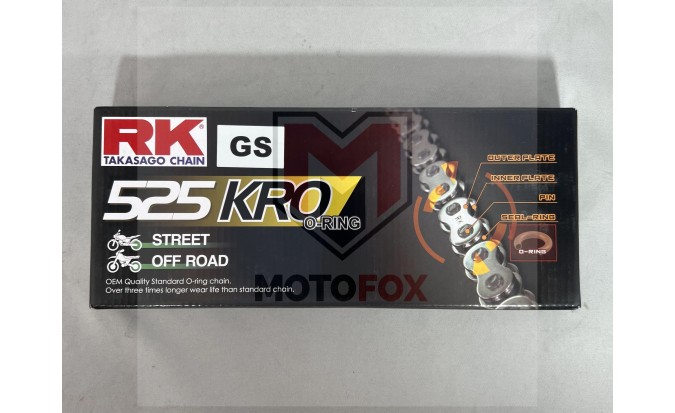 Σετ Αλυσίδα και Γρανάζια SUZUKI DR 650 1997 - 2002 RK JAPAN KRO O-RING 525