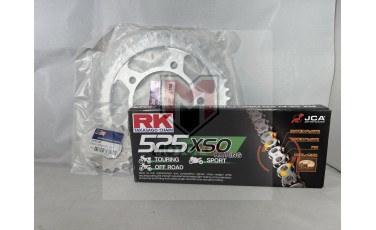 Σετ Αλυσιδογραναζα XLV 1000 VARADERO με Αλυσίδα RK JAPAN 525 XSO