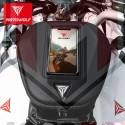 Motowolf Tank Bag Τσάντα Μοτοσυκλέτας με Θήκη Κινητού και Ιμάντες Μαύρο 6lt