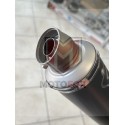 Εξάτμιση VPR SYM VF 125 ROUND S BLACK + LAMDA SENSOR EURO 5