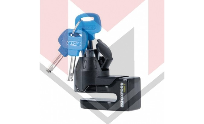 ΚΛΕΙΔΑΡΙΑ ΔΙΣΚΟΦΡΕΝΟΥ OXFORD Mini T  Black ΜΑΥΡΗ LK292 Brake disc lock