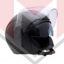 ΚΡΑΝΟΣ ZEN ZN-760 ΑΝΟΙΚΤΟ (ECE R22.06) με εσωτερικη ΦΙΜΕ ΖΕΛΑΤΙΝΑ ΗΛΙΟΥ ΜΑΥΡΟ MAT