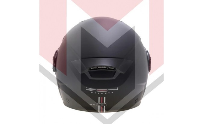 ΚΡΑΝΟΣ ZEN ZN-760 ΑΝΟΙΚΤΟ (ECE R22.06) με εσωτερικη ΦΙΜΕ ΖΕΛΑΤΙΝΑ ΗΛΙΟΥ ΜΑΥΡΟ MAT