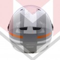 ΚΡΑΝΟΣ ZEN ZN-700 GEMINI ΑΝΟΙΚΤΟ (ECE R22.06) ΑΣΠΡΟ - ΓΚΡΙ - ΠΟΡΤΟΚΑΛΙ