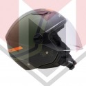 ΚΡΑΝΟΣ ZEN ZN-700 GEMINI ΑΝΟΙΚΤΟ (ECE R22.06) ΠΡΑΣΙΝΟ - ΜΑΥΡΟ MAT