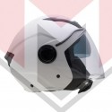 ΚΡΑΝΟΣ ZEN ZN-760 ΑΝΟΙΚΤΟ (ECE R22.06) με εσωτερικη ΦΙΜΕ ΖΕΛΑΤΙΝΑ ΗΛΙΟΥ ΑΣΠΡΟ