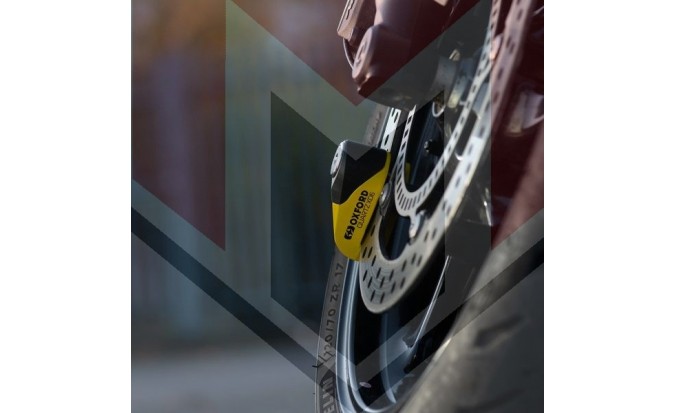ΚΛΕΙΔΑΡΙΑ ΔΙΣΚΟΦΡΕΝΟΥ OXFORD ΚΙΤΡΙΝΗ LK207 Με 6mm ΠΥΡΟ 78mm x 56mm