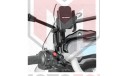Motowolf βάση κινητού moto για καθρέπτη MDL2821