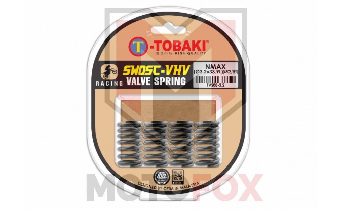 ΕΛΑΤΗΡΙΑ ΒΑΛΒΙΔΩΝ RACING NMAX 3.2x33.9L TOBAKI