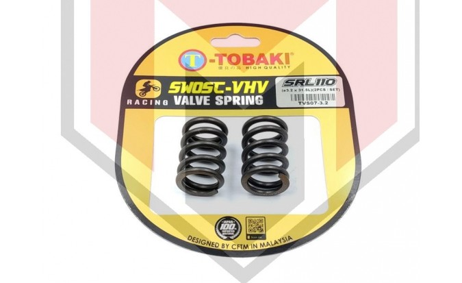 ΕΛΑΤΗΡΙΑ ΒΑΛΒΙΔΩΝ RACING CRYPTON 110/115 3.2x31.5L TOBAKI