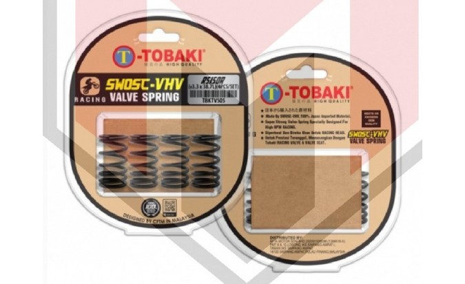 ΕΛΑΤΗΡΙΑ ΒΑΛΒΙΔΩΝ RACING GTR150 3.3x38.7L TOBAKI
