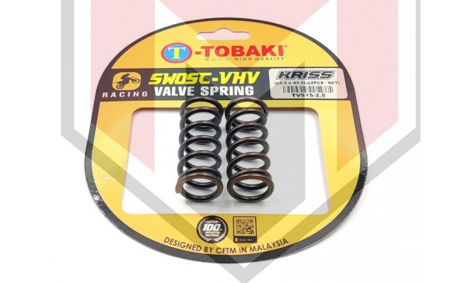 ΕΛΑΤΗΡΙΑ ΒΑΛΒΙΔΩΝ RACING KRISS 110 (2.5x43.5L) TOBAKI
