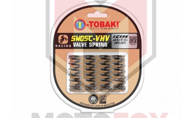 ΕΛΑΤΗΡΙΑ ΒΑΛΒΙΔΩΝ RACING CRYPTON-X LC135 2.8x47.5L TOBAKI