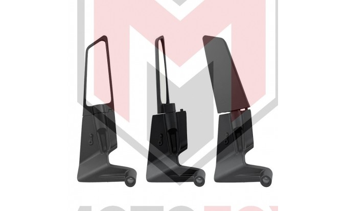 ΣΕΤ WING UNIVERSAL MIRRORS ΜΑΥΡΟΙ