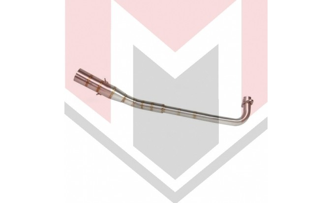 ΛΑΙΜΟΣ ΕΞΑΤΜΙΣΗΣ INOX KAWASAKI ZX-130 / KAZER / MODENAS X-CITE 135 / GT135 Φ51mm