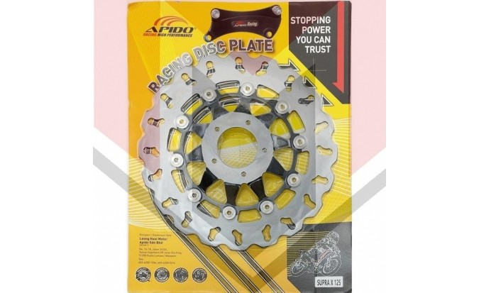 ΔΙΣΚΟΠΛΑΚΑ και ΑΝΤΑΠΤΟΡΑΣ APIDO HONDA SUPRA OVERSIZE 300