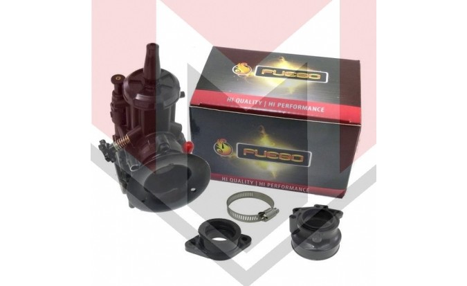ΚΑΡΜΠΥΡΑΤΕΡ ΤΥΠΟΥ KEIHIN 30mm ΜΑΥΡΑ ΜΕ ΧΩΝΙ FUEGO - (ΤΑΙ)