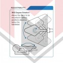 ΚΑΘΡΕΠΤΗΣ ΜΟΝΟΣ ΑΝΤΙΒΑΡΟΥ Arrow Bar End Mirror OX511 OXFORD