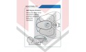 ΚΑΘΡΕΠΤΗΣ ΜΟΝΟΣ ΑΝΤΙΒΑΡΟΥ Shield Bar End Mirror OX510 OXFORD