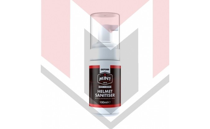 ΣΠΡΕΙ ΑΝΤΙΜΙΚΡΟΒΙΑΚΟ ΚΡΑΝΟΥΣ Mint Helmet Sanitiser 100ml OC305 OXFORD (15) DG