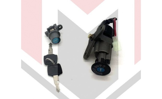 ΚΕΝΤΡΙΚΟΣ ΔΙΑΚΟΠΤΗΣ CRYPTON-R 115 '05 2 ΚΑΛΩΔΙΑ ΣΕΤ μαζι με ΣΕΛΛΑΣ