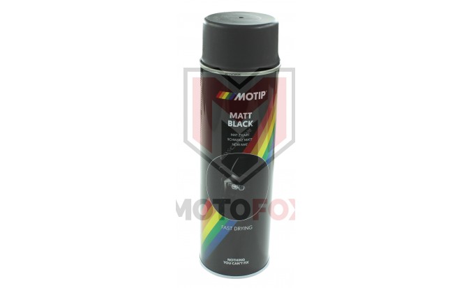 MOTIP Σπρέυ Ματ μαύρο