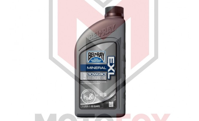 BEL-RAY EXL 10W-40 MINERAL Λιπαντικό 4T 99090 X1L API SN/JASO MA2
