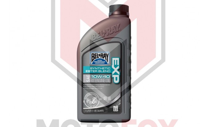 BEL-RAY EXP 10W-40 Ημί-Συνθετικό Λιπαντικό 4T 99120  X1L API SN/JASO MA2